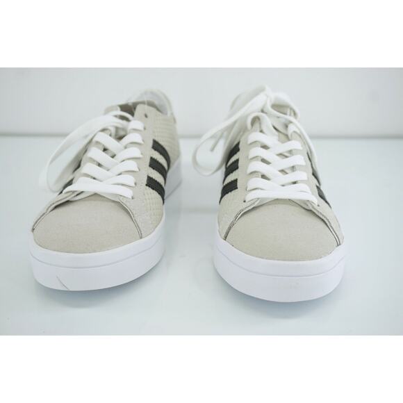 Adidas Women Courtvantage Lace-Up Running Sneaker Size 7 striped BB5204 - Picture 2 of 11